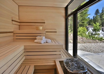 Chalets avec sauna