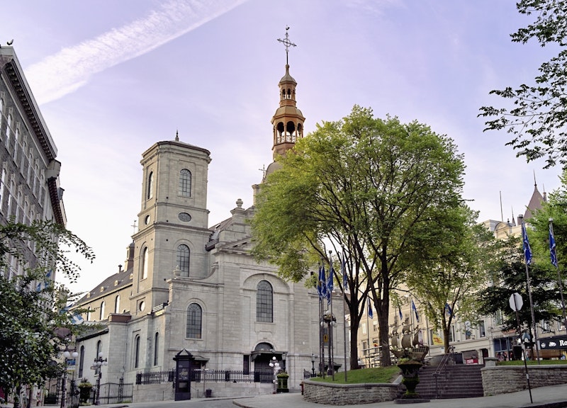 Basilique-cathédrale Notre-Dame-de-Québec. Crédit photo : Fonds Daniel Abel