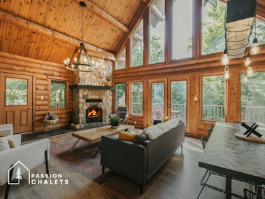 Chalet a louer LE MEIKA *SPA TABLES DE JEUX* à Labelle